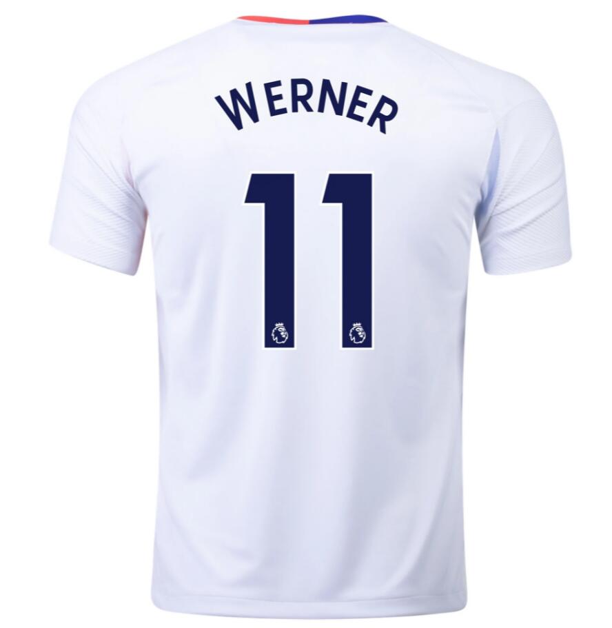 Chelsea Fourth Away Kit Soccer Jersey TIMO WERNER #11 2020/21